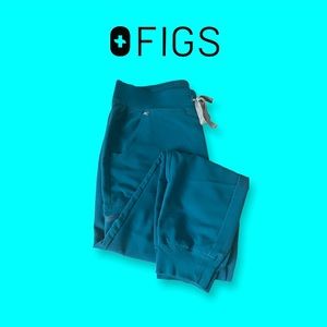Figs Women’s Zamora Jogger Scrubs | Teal | size: Medium
